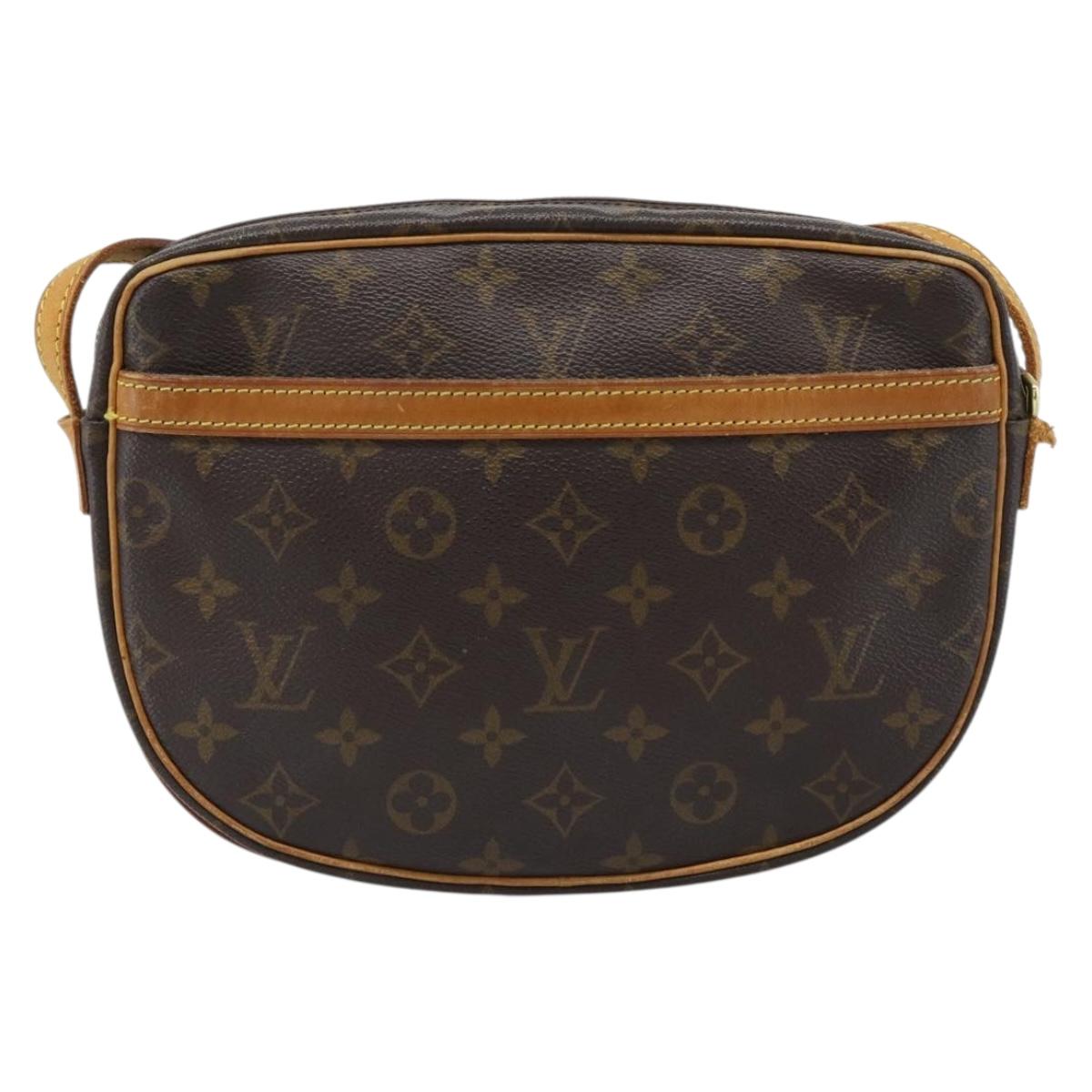 LOUIS VUITTON Monogram Jeune Fille MM Shoulder Bag M51226 LV Auth 187534