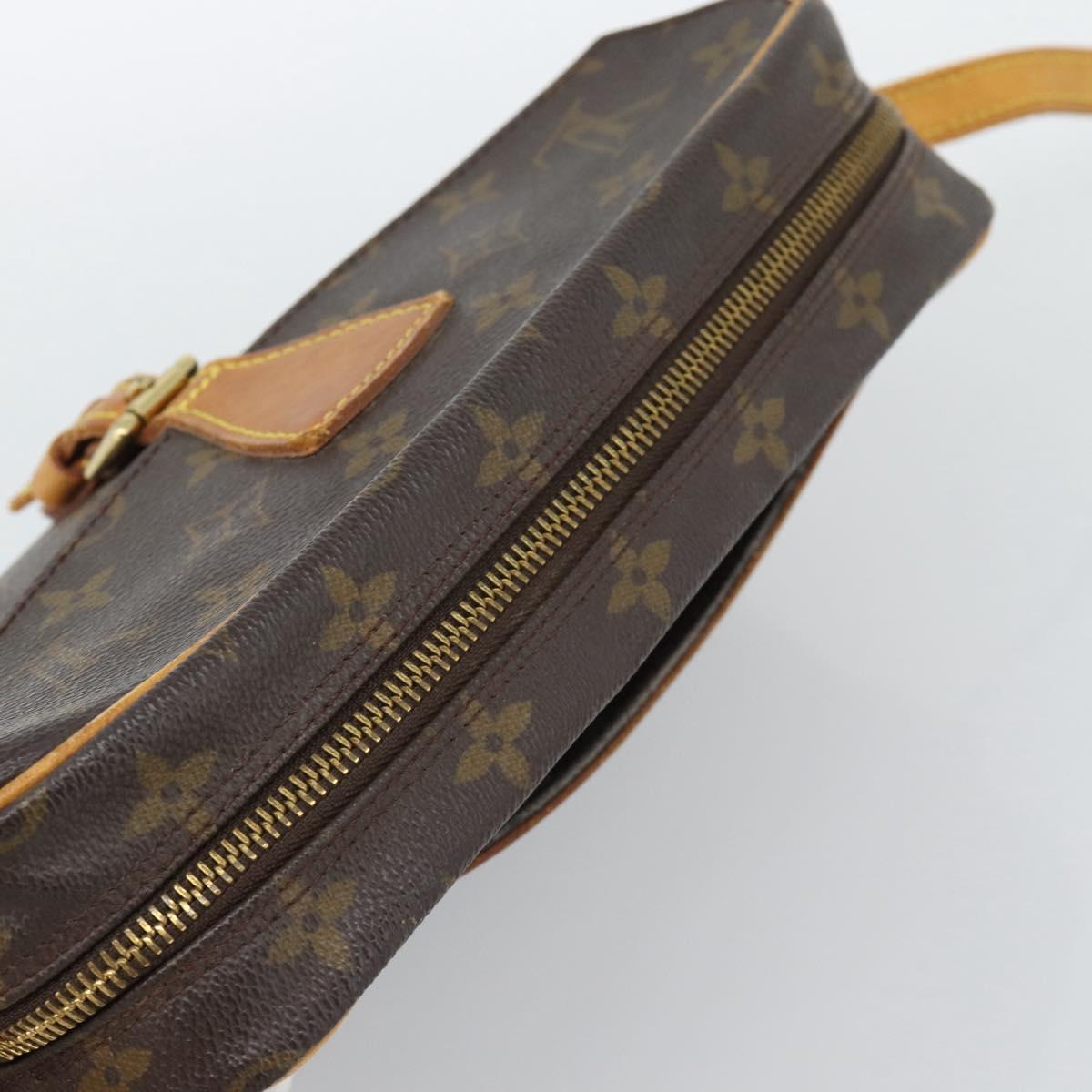 LOUIS VUITTON Monogram Jeune Fille MM Shoulder Bag M51226 LV Auth 187534