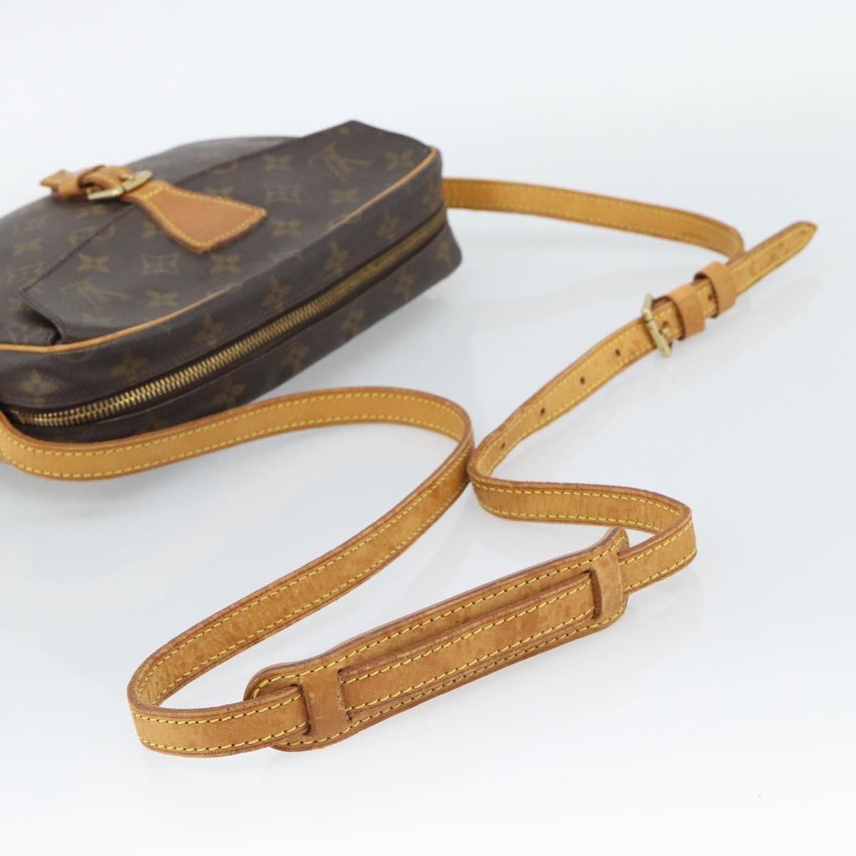 LOUIS VUITTON Monogram Jeune Fille MM Shoulder Bag M51226 LV Auth 187534