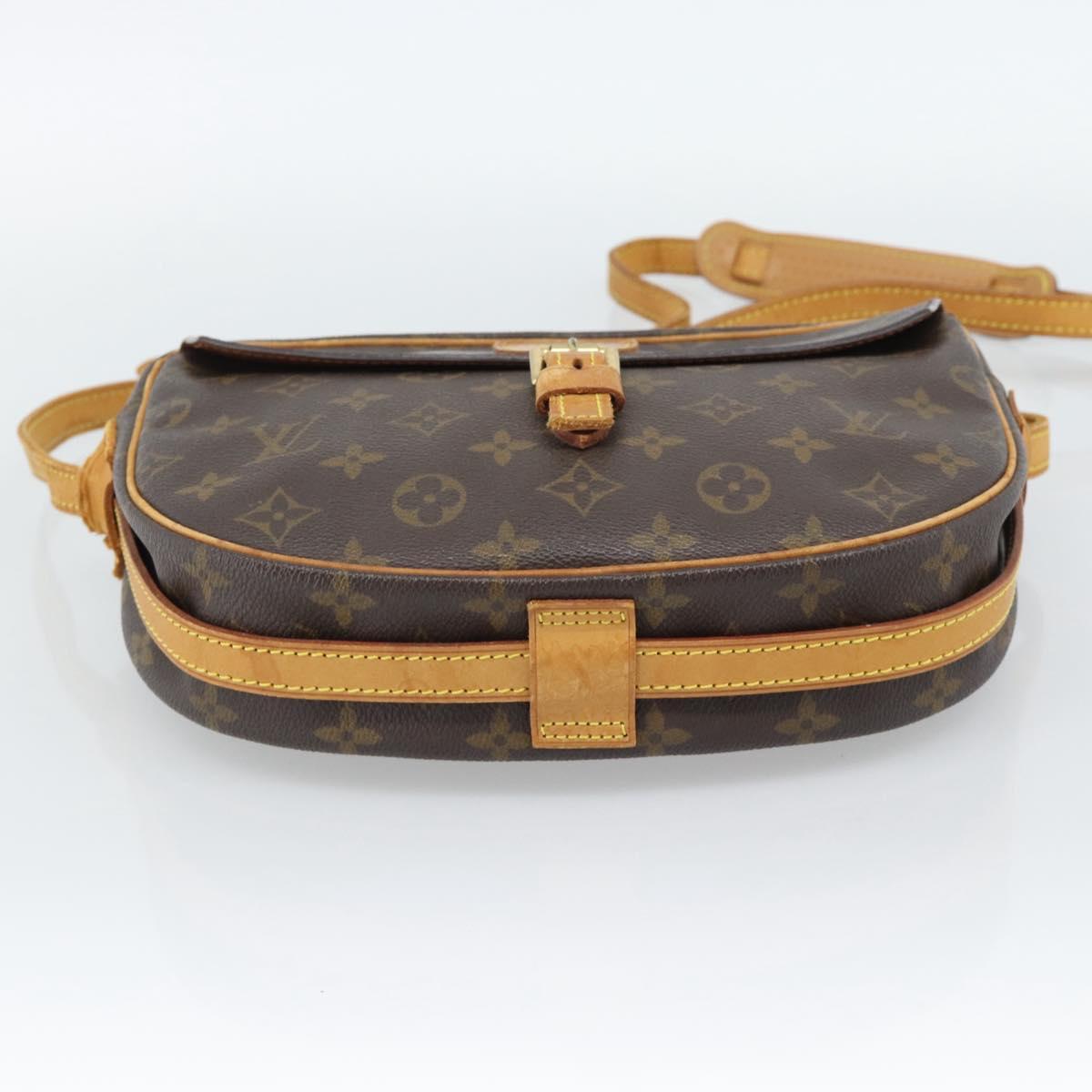 LOUIS VUITTON Monogram Jeune Fille MM Shoulder Bag M51226 LV Auth 187534