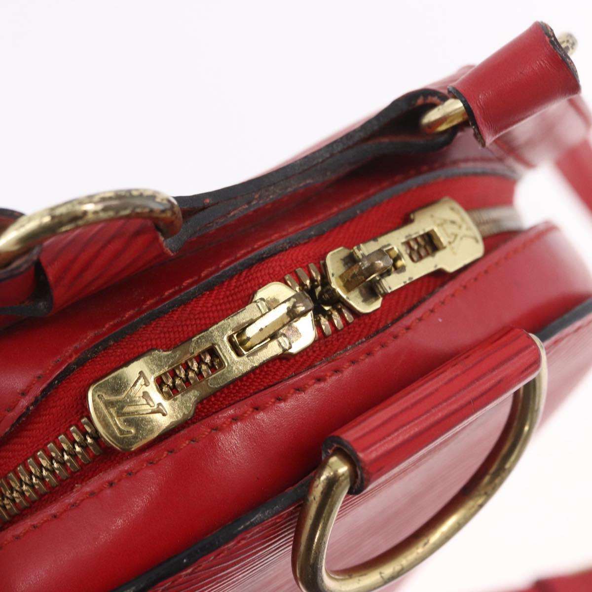LOUIS VUITTON Epi Mabillon Backpack Castilian Red M52237 LV Auth 187537