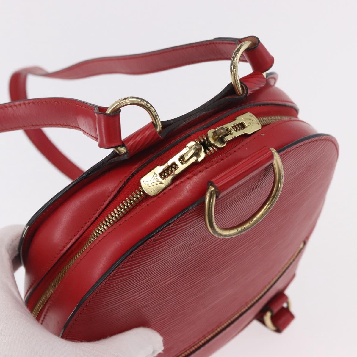 LOUIS VUITTON Epi Mabillon Backpack Castilian Red M52237 LV Auth 187537
