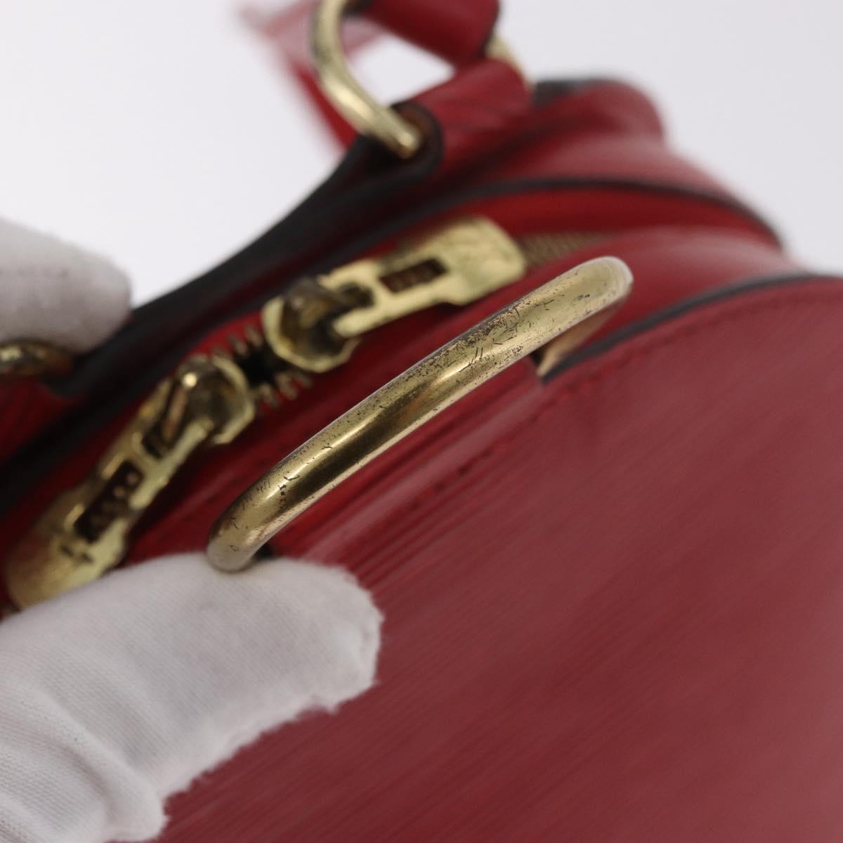 LOUIS VUITTON Epi Mabillon Backpack Castilian Red M52237 LV Auth 187537