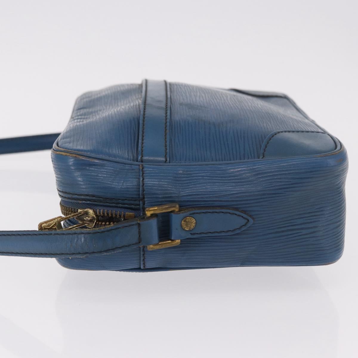 LOUIS VUITTON Epi Trocadero 27 Shoulder Bag Blue M52315 LV Auth 187579