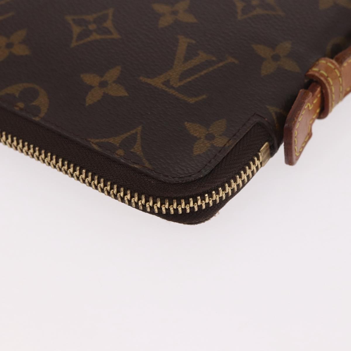 LOUIS VUITTON Monogram Organizer De Voyage Travel Case M60119 LV Auth 187581