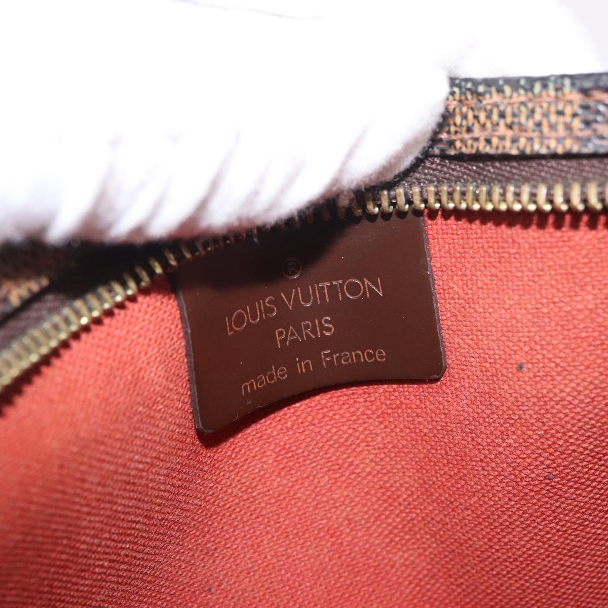 LOUIS VUITTON Damier Ebene Navona Accessory Pouch N51983 LV Auth 187584A