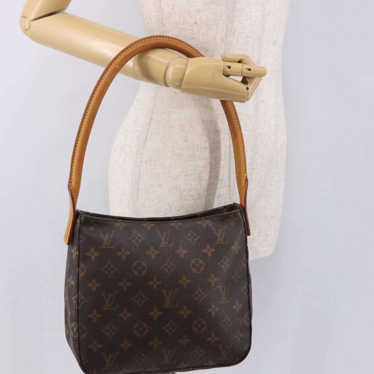 LOUIS VUITTON Monogram Looping MM Shoulder Bag M51146 LV Auth 187588A