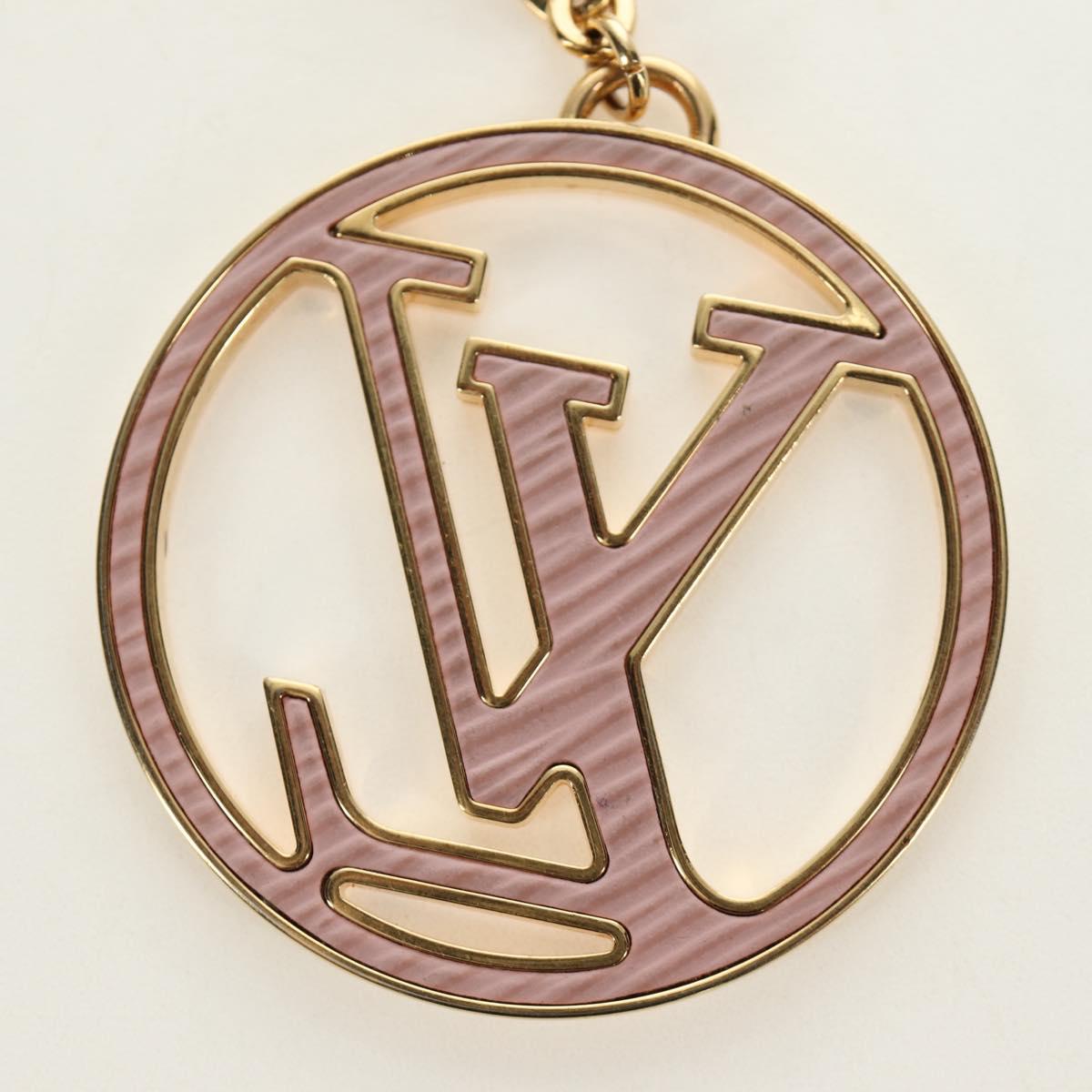 LOUIS VUITTON Epi Porte ClesLV Circle Bag Charm Pink M68465 LV Auth 187594V