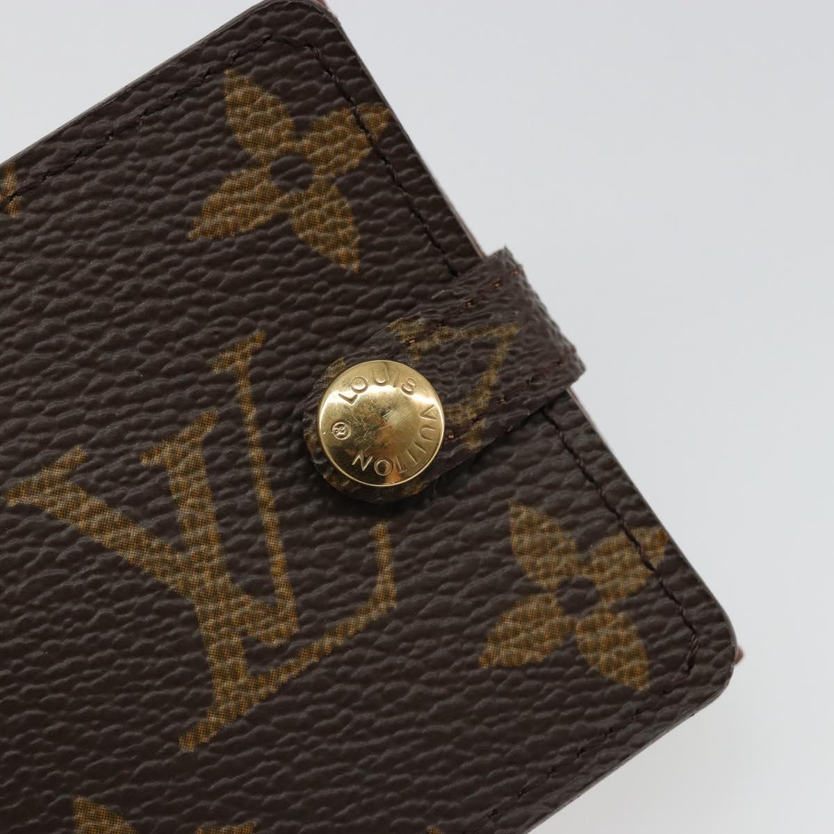 LOUIS VUITTON Monogram Porte Photo 4 Vole Photo Frame M58010 LV Auth 187595A