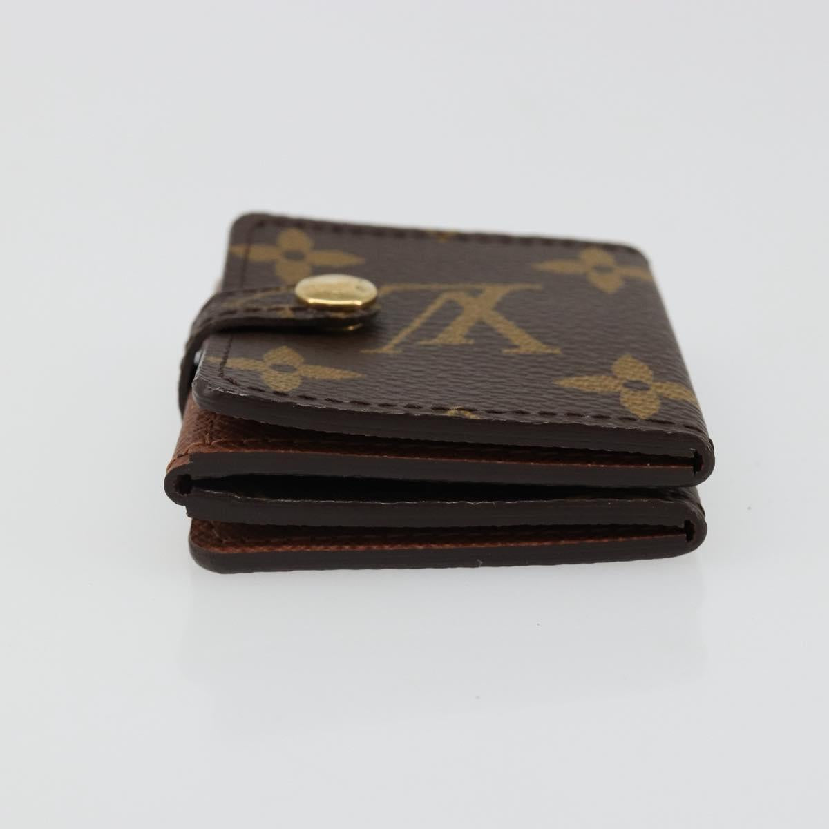 LOUIS VUITTON Monogram Porte Photo 4 Vole Photo Frame M58010 LV Auth 187595A