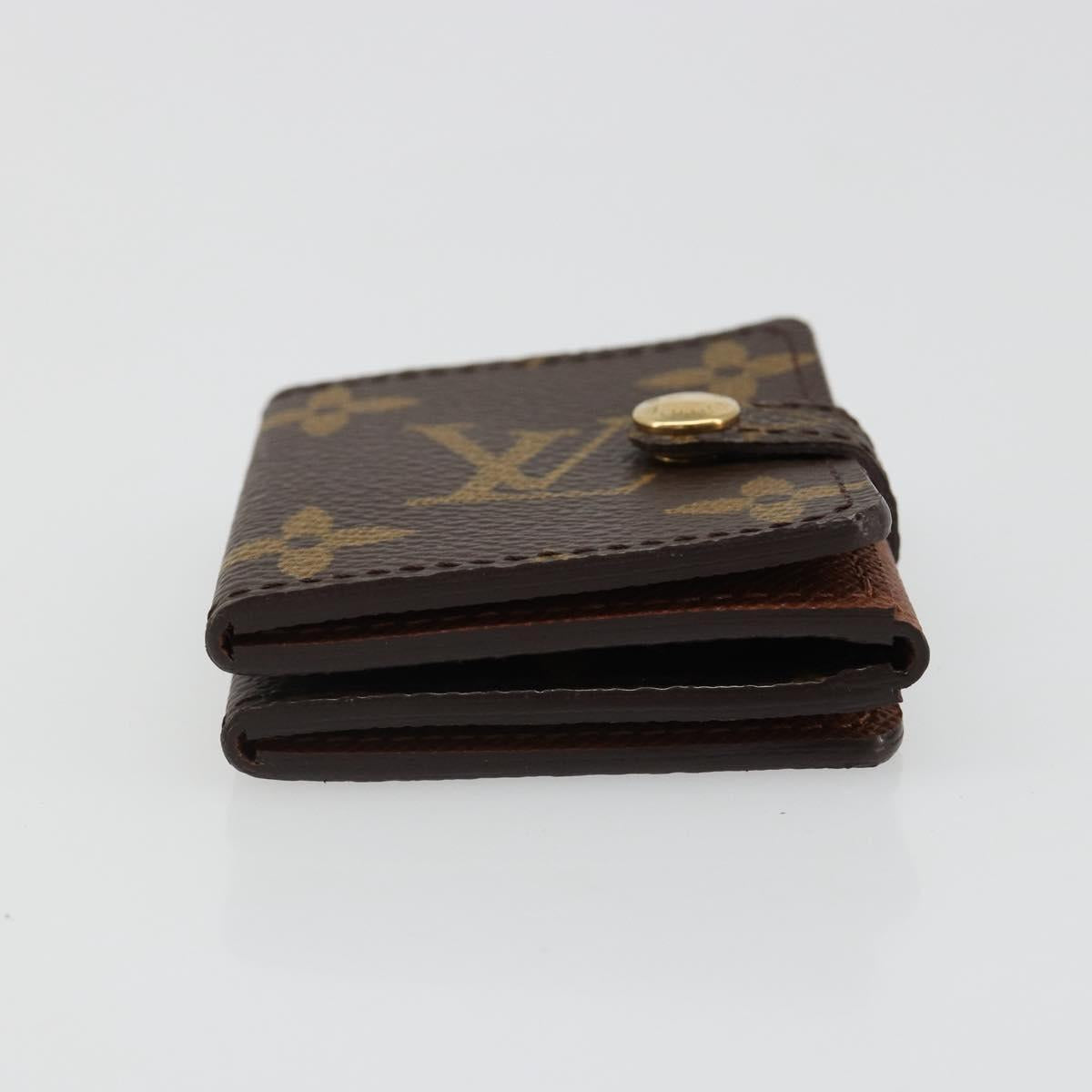 LOUIS VUITTON Monogram Porte Photo 4 Vole Photo Frame M58010 LV Auth 187595A
