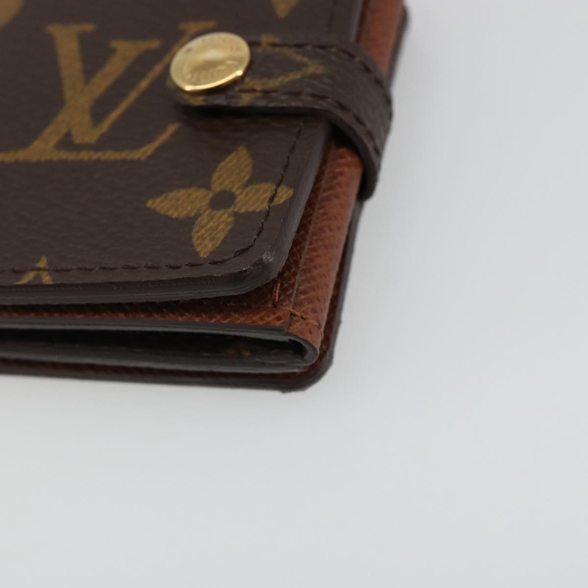LOUIS VUITTON Monogram Porte Photo 4 Vole Photo Frame M58010 LV Auth 187595A