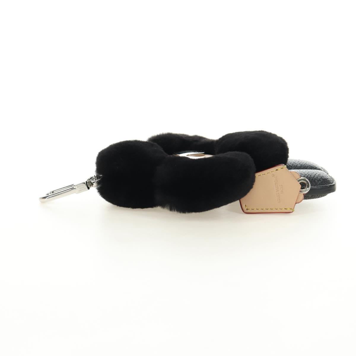 LOUIS VUITTON Monogram Eclipse Vivienne Fashionista Charm M02994 Auth 187602SM