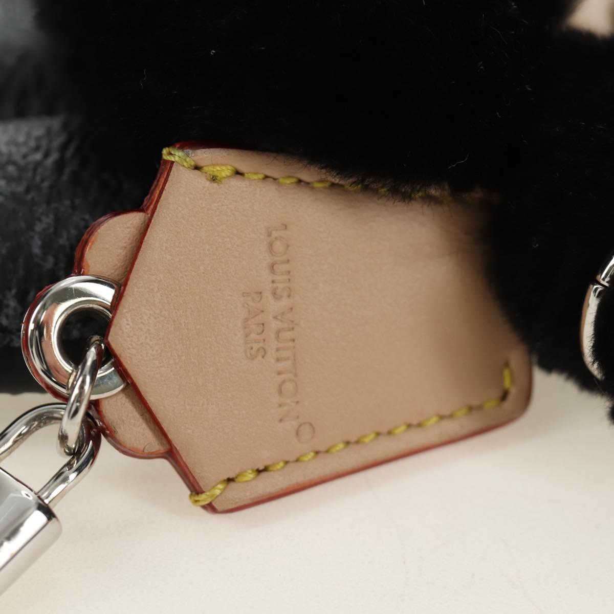 LOUIS VUITTON Monogram Eclipse Vivienne Fashionista Charm M02994 Auth 187602SM