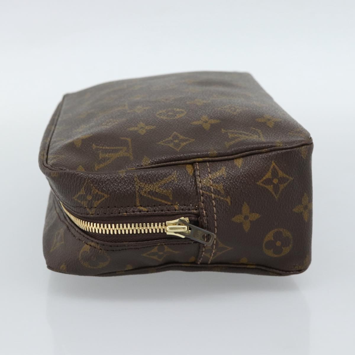 LOUIS VUITTON Monogram Trousse Toilette 28 Clutch Bag M47522 LV Auth 187639