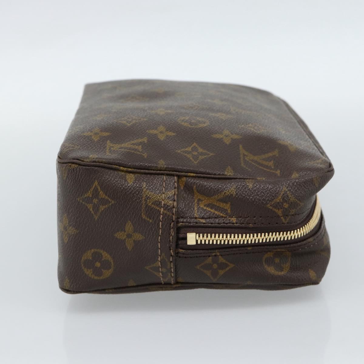 LOUIS VUITTON Monogram Trousse Toilette 28 Clutch Bag M47522 LV Auth 187639