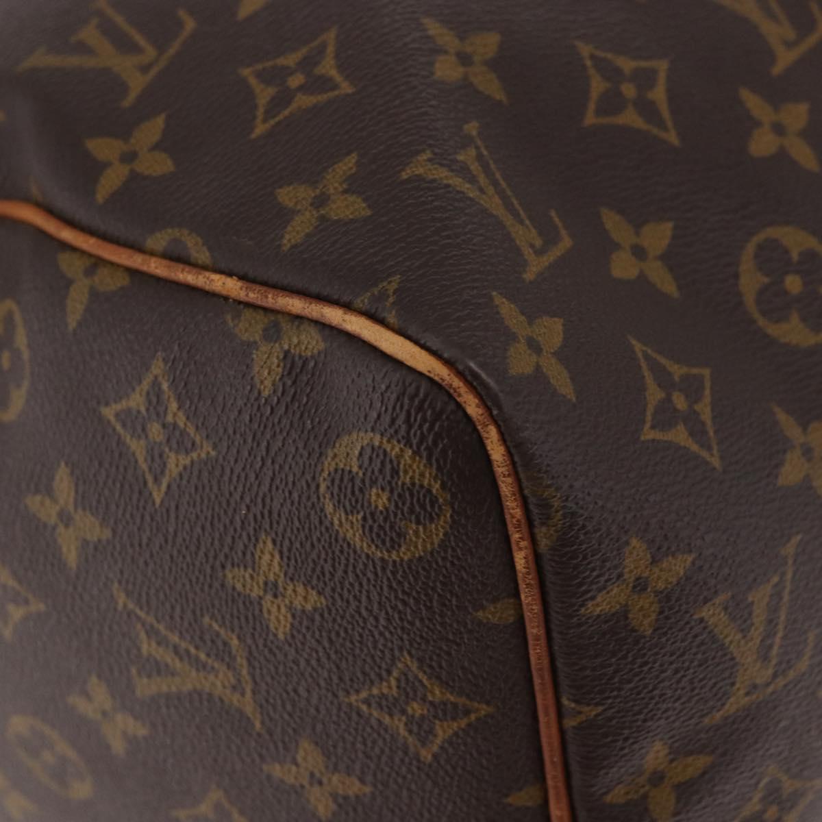 LOUIS VUITTON Monogram Keepall 45 Boston Bag M41428 LV Auth 187640