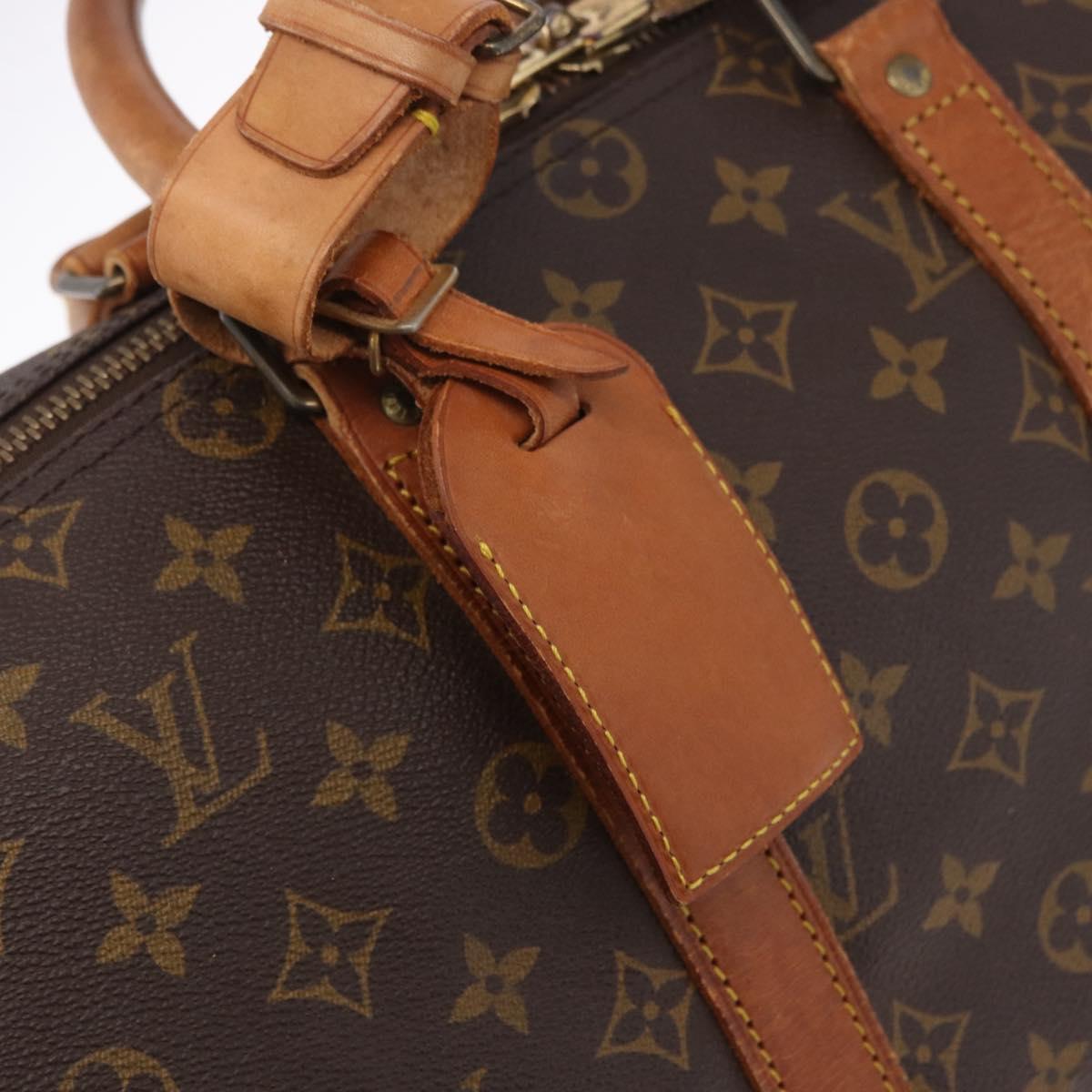 LOUIS VUITTON Monogram Keepall 45 Boston Bag M41428 LV Auth 187640