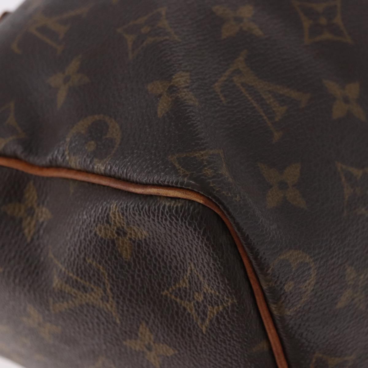 LOUIS VUITTON Monogram Speedy 25 Hand Bag M41528 LV Auth 187650