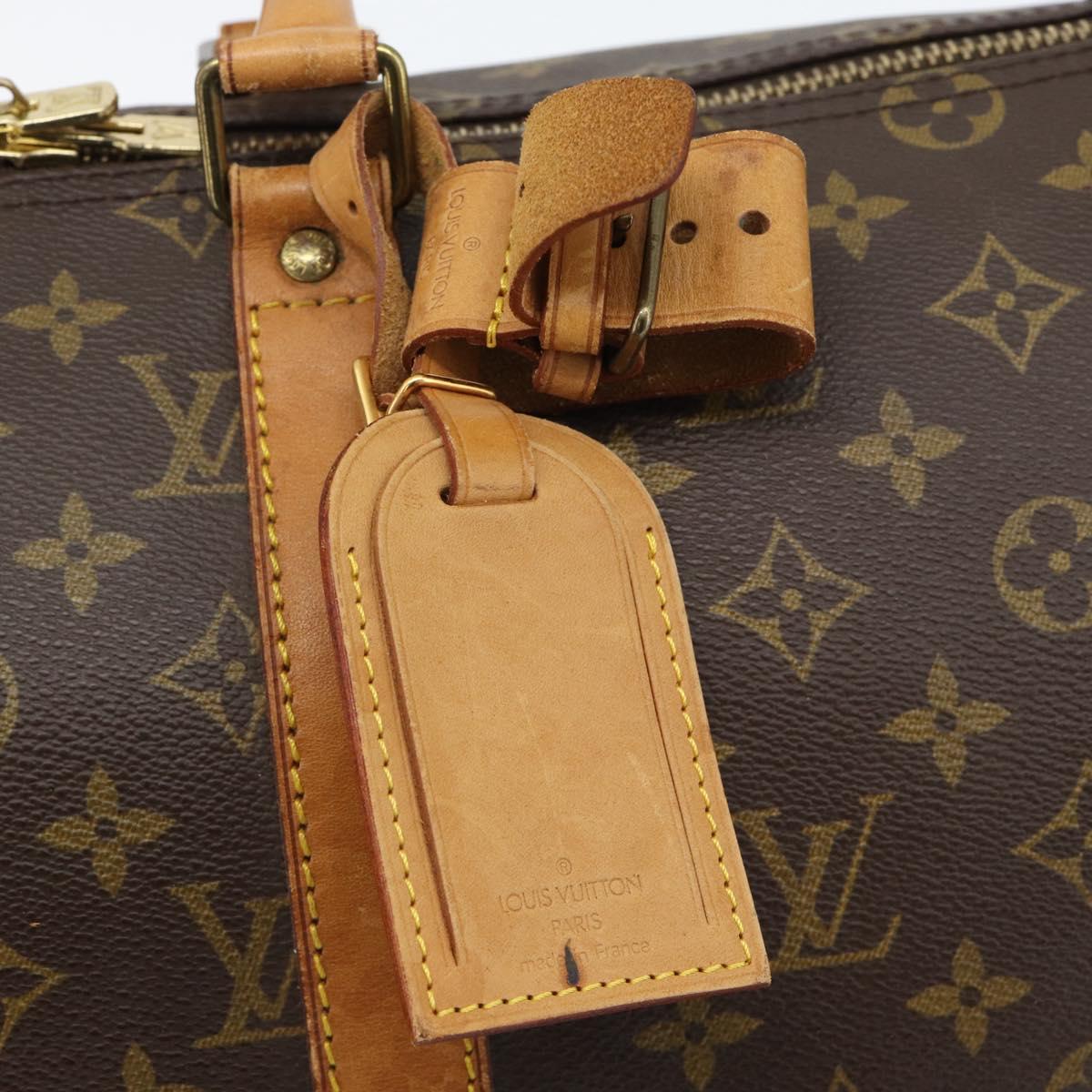 LOUIS VUITTON Monogram Keepall 45 Boston Bag M41428 LV Auth 187661