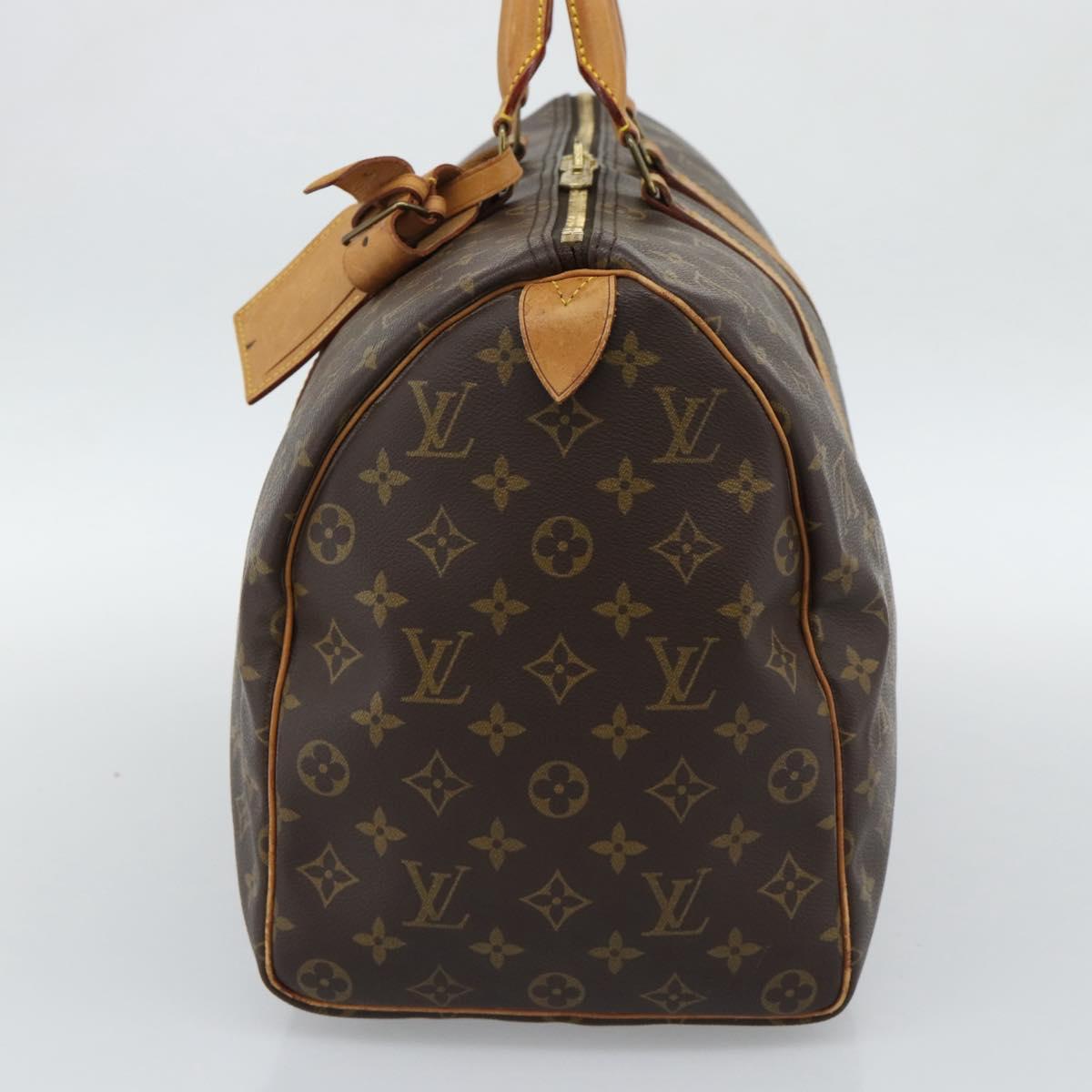 LOUIS VUITTON Monogram Keepall 45 Boston Bag M41428 LV Auth 187661
