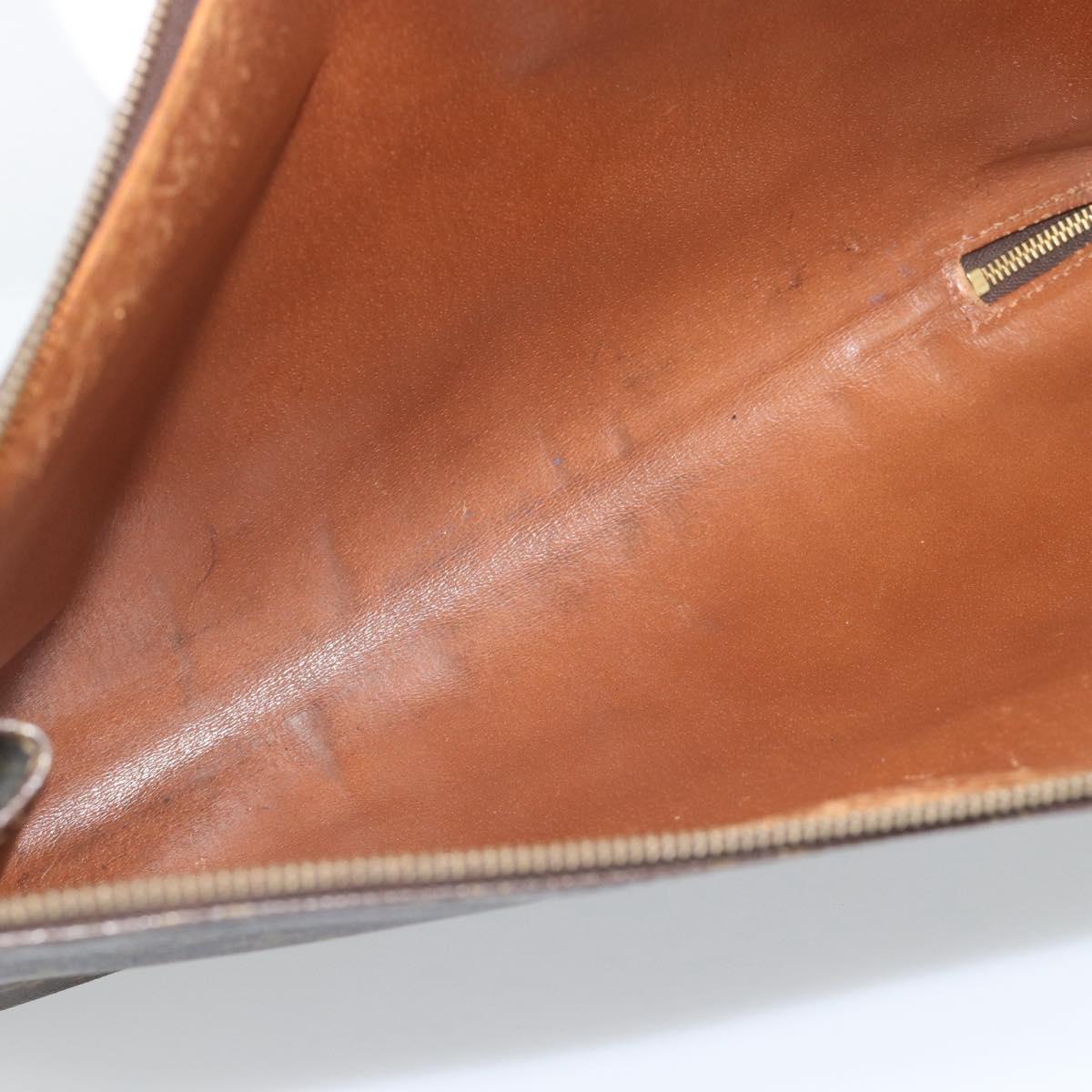 LOUIS VUITTON Monogram Posh Documents Briefcase M53457 LV Auth 187665