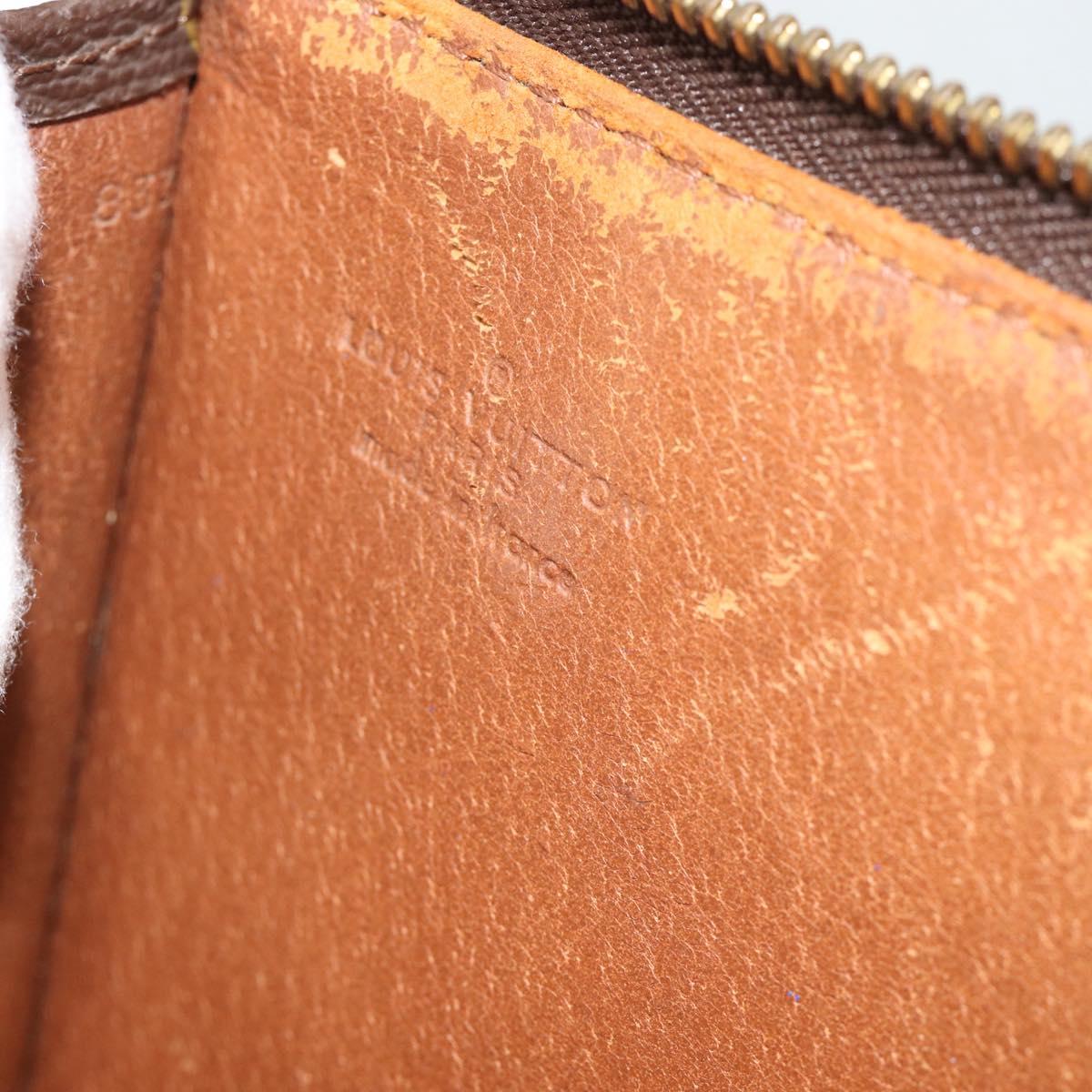 LOUIS VUITTON Monogram Posh Documents Briefcase M53457 LV Auth 187665