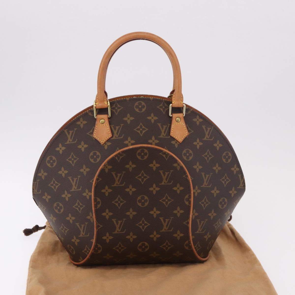 LOUIS VUITTON Monogram Ellipse MM Hand Bag M51126 LV Auth 187666
