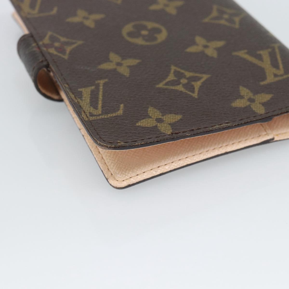 LOUIS VUITTON Monogram Agenda Koala PM Cover Pink R21013 LV Auth 187670