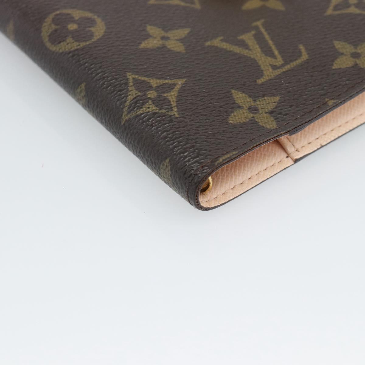 LOUIS VUITTON Monogram Agenda Koala PM Cover Pink R21013 LV Auth 187670