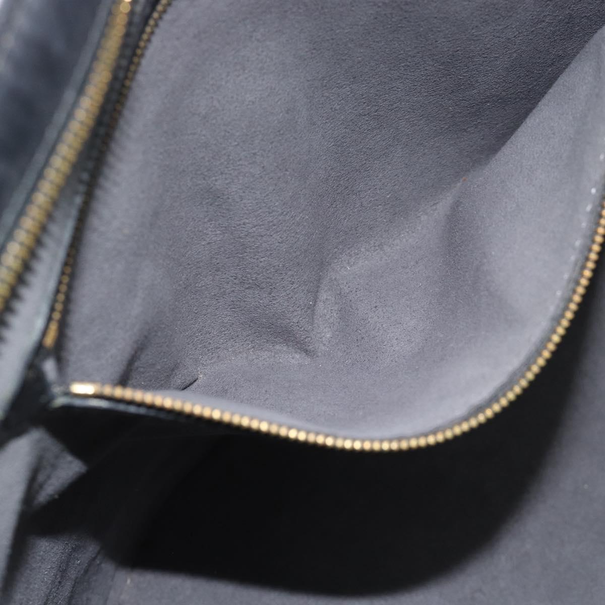 LOUIS VUITTON Epi Saint Jacques Shopping Shoulder Bag Black M52272 Auth 187674