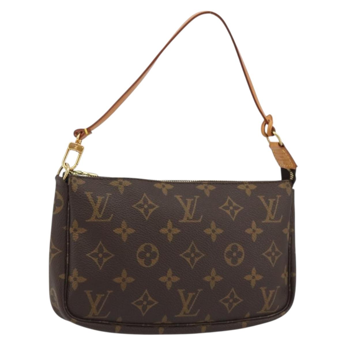 LOUIS VUITTON Monogram Pochette Accessoires Accessory Pouch M51980 Auth 187690V