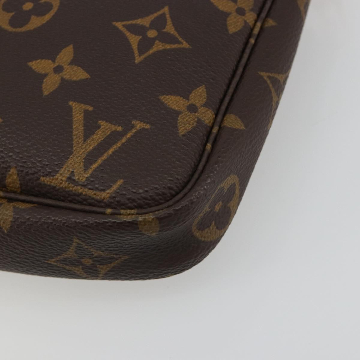 LOUIS VUITTON Monogram Pochette Accessoires Accessory Pouch M51980 Auth 187690V