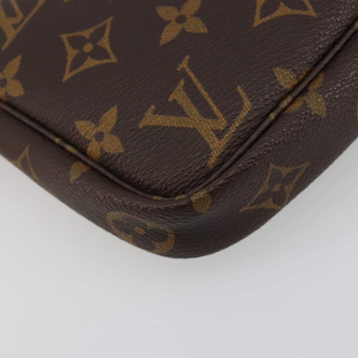 LOUIS VUITTON Monogram Pochette Accessoires Accessory Pouch M51980 Auth 187690V