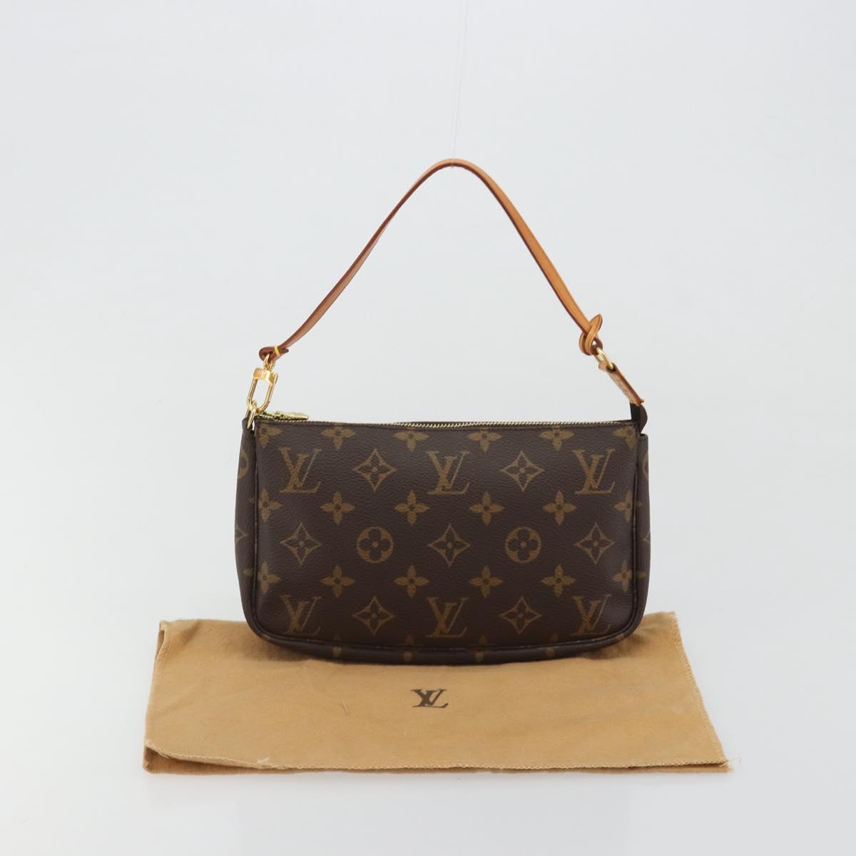 LOUIS VUITTON Monogram Pochette Accessoires Accessory Pouch M51980 Auth 187690V