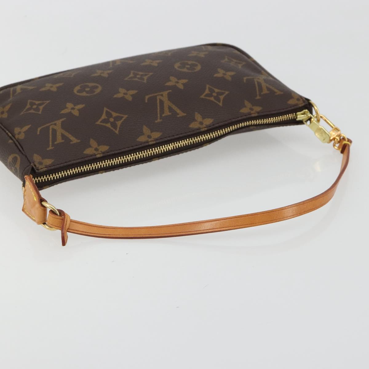 LOUIS VUITTON Monogram Pochette Accessoires Accessory Pouch M51980 Auth 187690V
