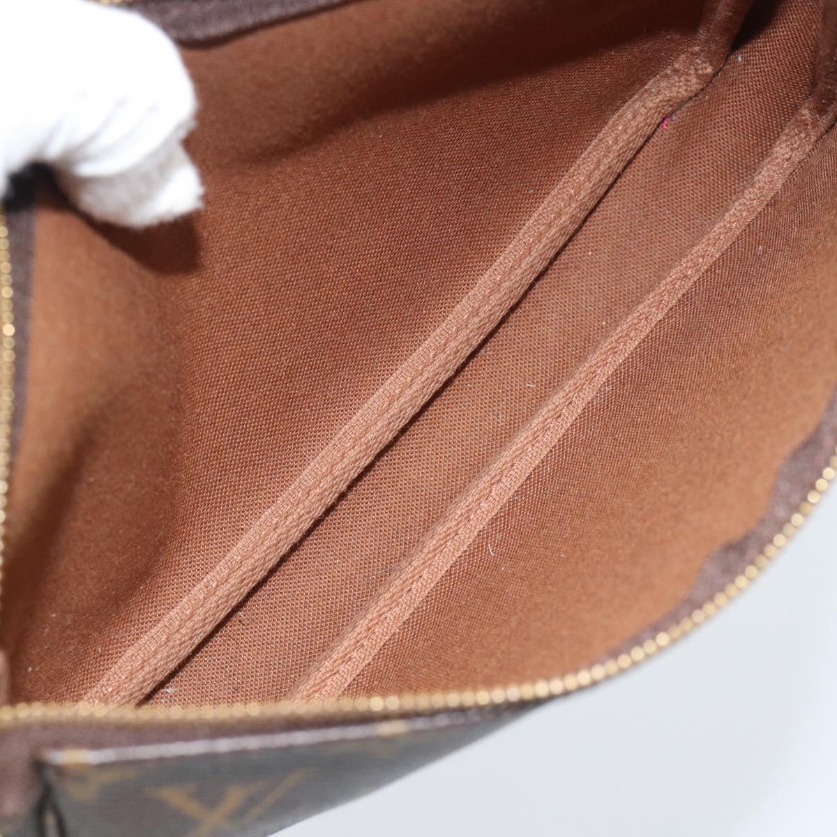 LOUIS VUITTON Monogram Pochette Accessoires Accessory Pouch M51980 Auth 187695