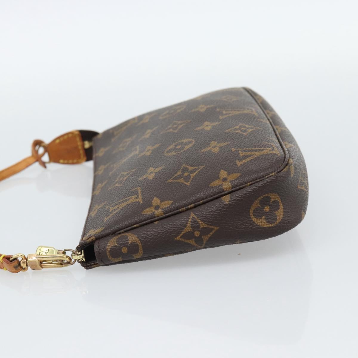 LOUIS VUITTON Monogram Pochette Accessoires Accessory Pouch M51980 Auth 187695