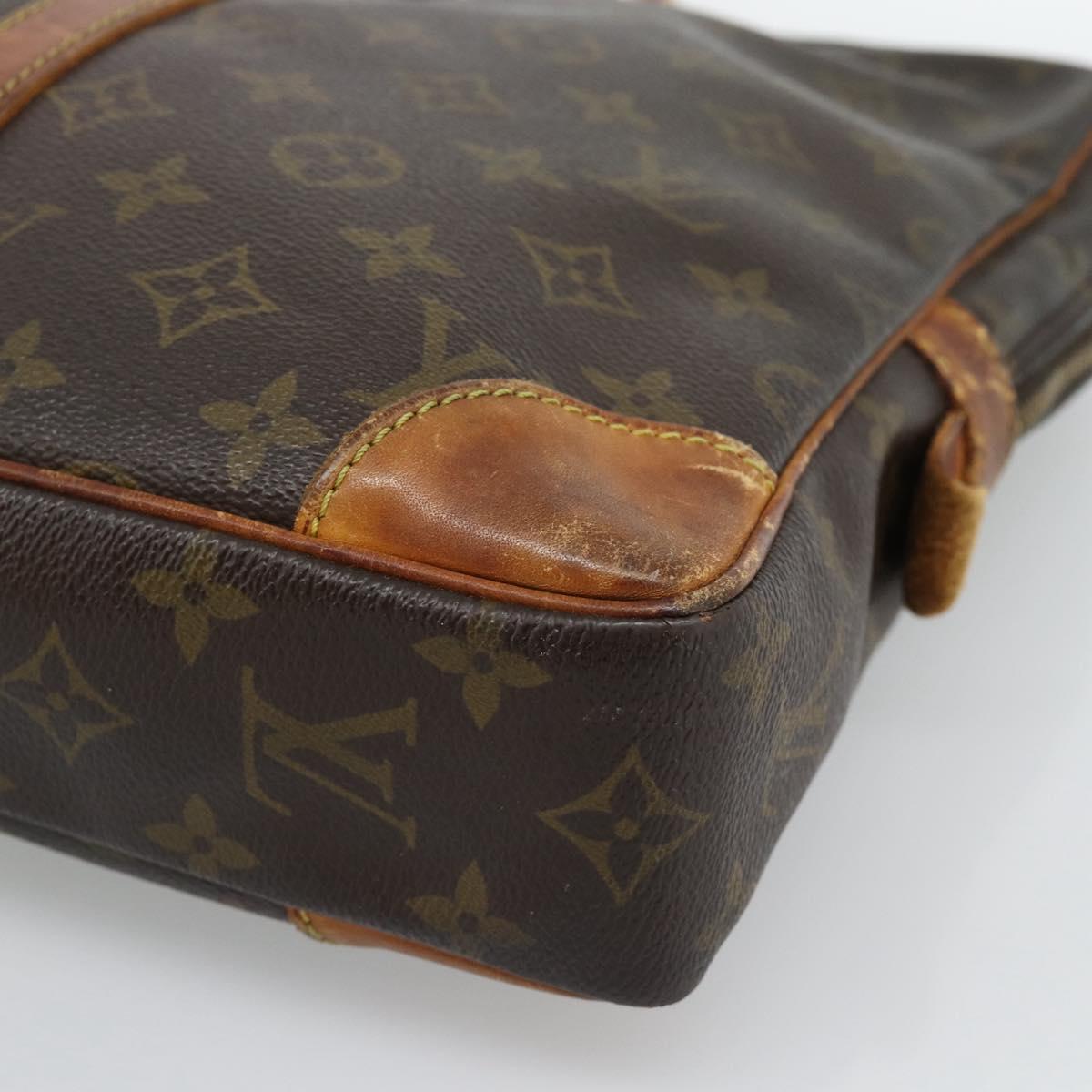 LOUIS VUITTON Monogram Porte Documents Voyage Business Bag M53361 Auth 187721