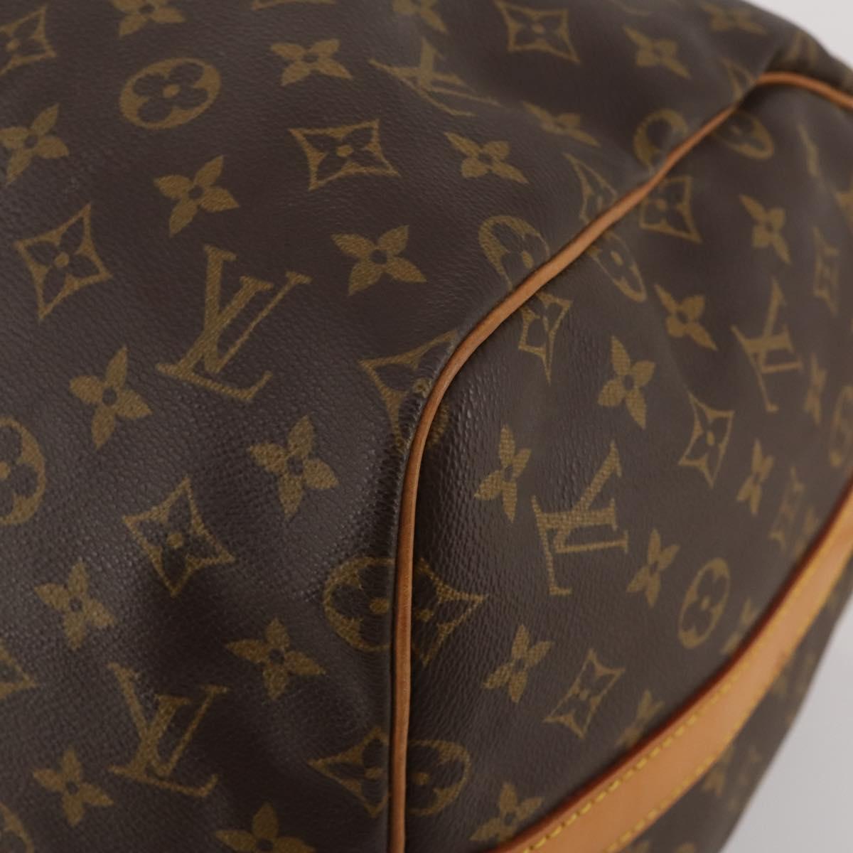 LOUIS VUITTON Monogram Keepall Bandouliere 55 Boston Bag M41414 LV Auth 187724A