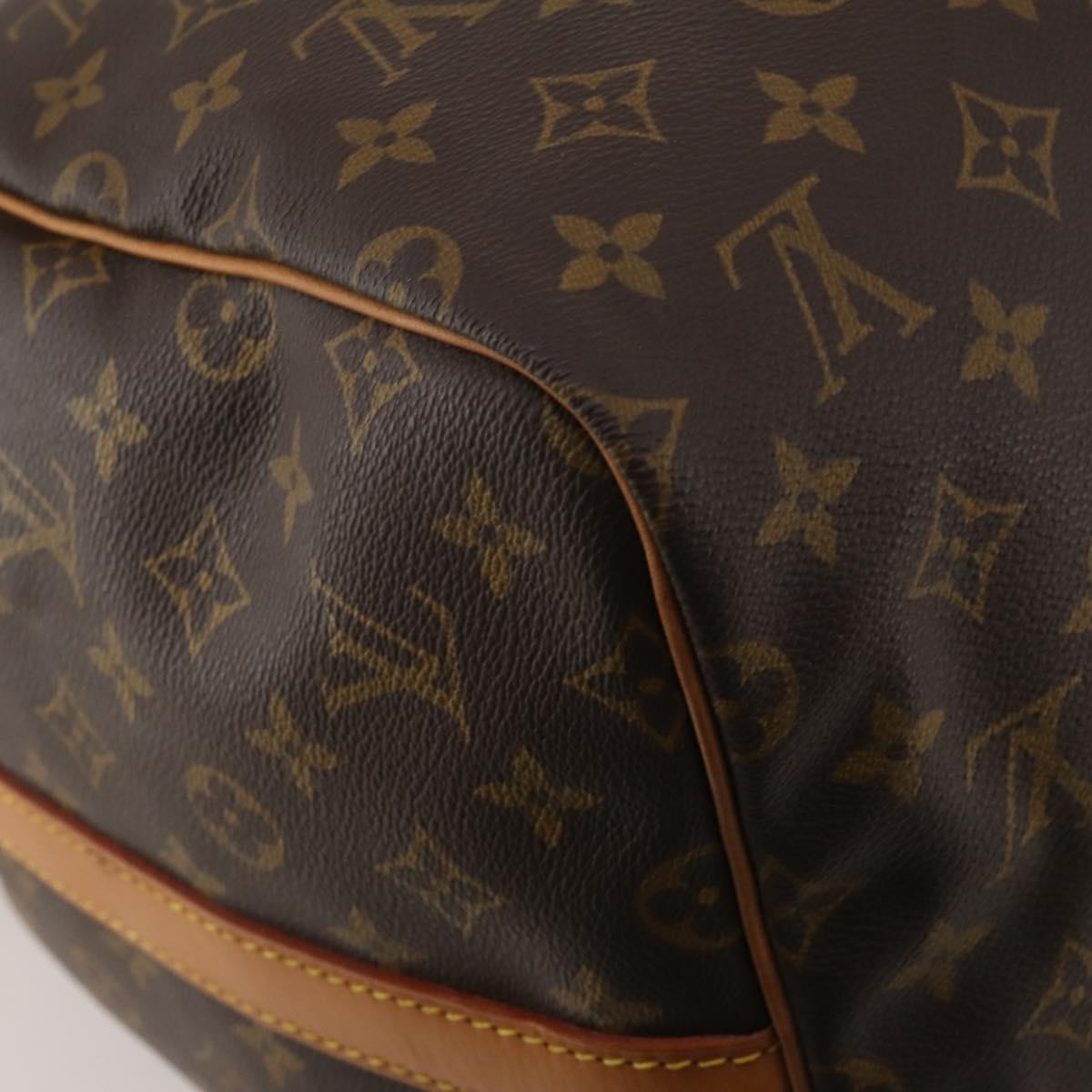 LOUIS VUITTON Monogram Keepall Bandouliere 55 Boston Bag M41414 LV Auth 187724A