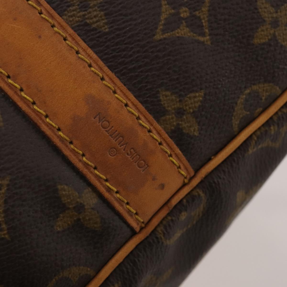 LOUIS VUITTON Monogram Keepall Bandouliere 55 Boston Bag M41414 LV Auth 187724A
