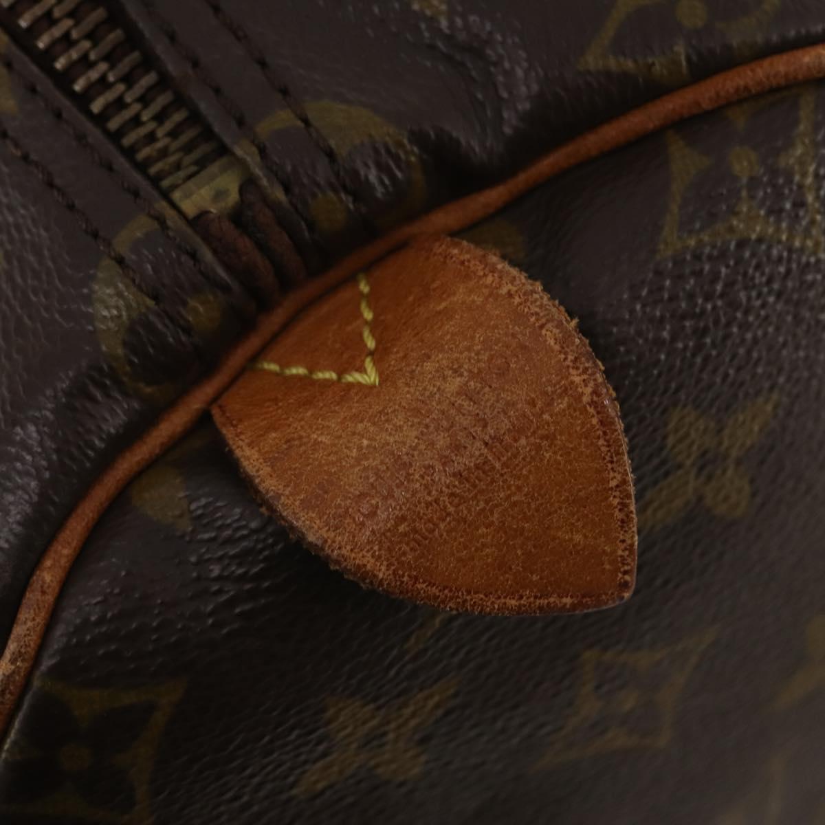 LOUIS VUITTON Monogram Keepall 55 Boston Bag M41424 LV Auth 187725