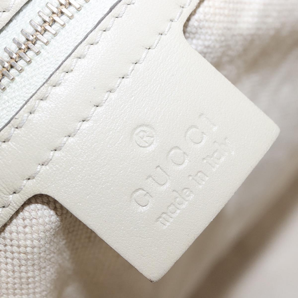 GUCCI GG Canvas Tote Bag Beige Gold 257069 Auth 187734