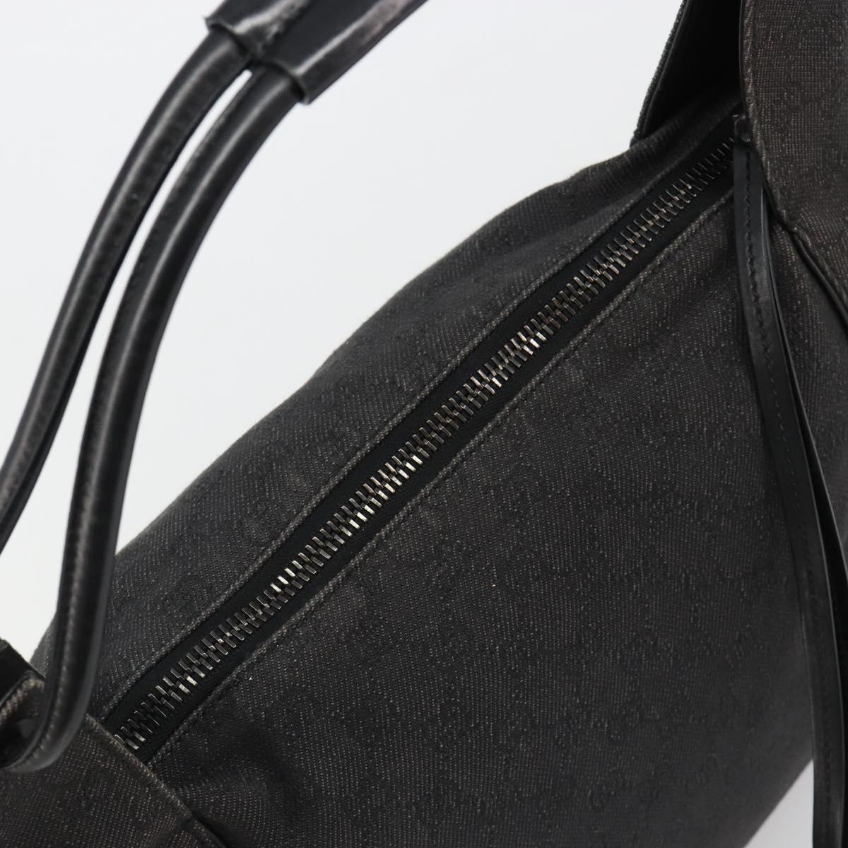GUCCI GG Canvas Shoulder Bag Brown 101292 Auth 187746A