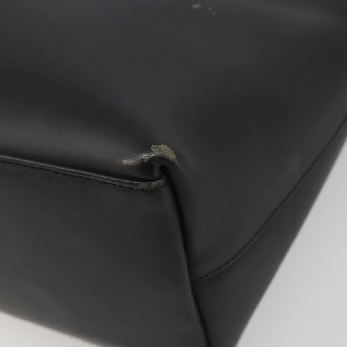 GUCCI Shoulder Bag Leather Black 001 3297 Auth 187755