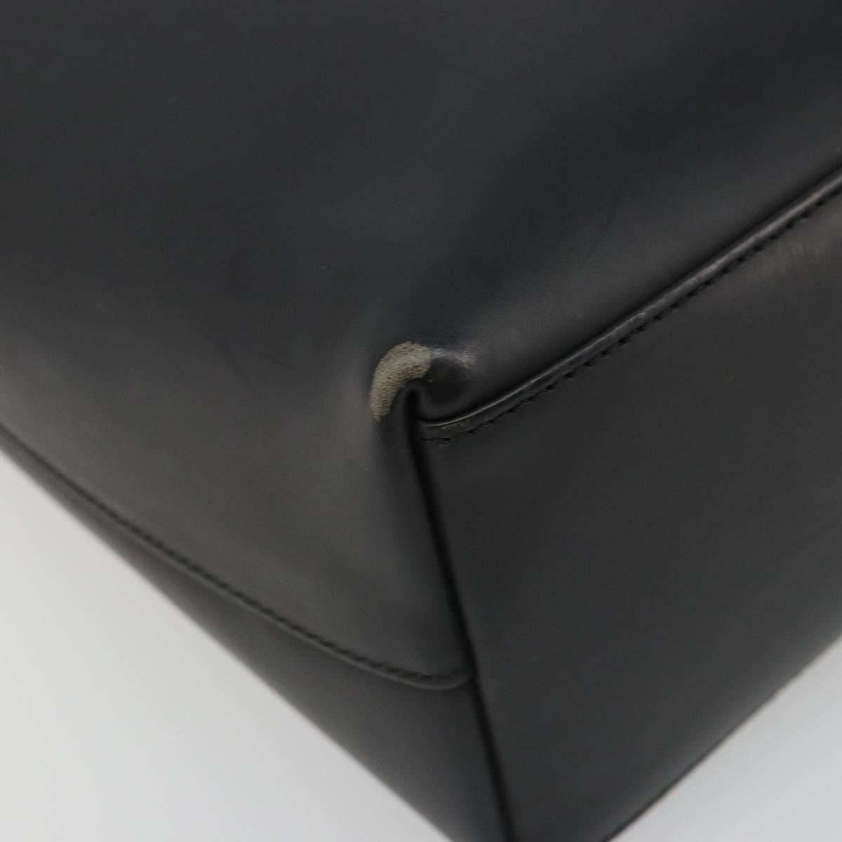 GUCCI Shoulder Bag Leather Black 001 3297 Auth 187755