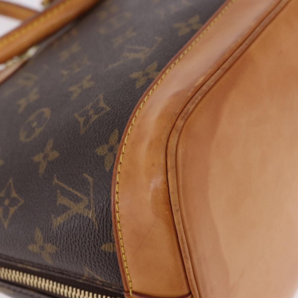 LOUIS VUITTON Monogram Alma Hand Bag M51130 LV Auth 187758A