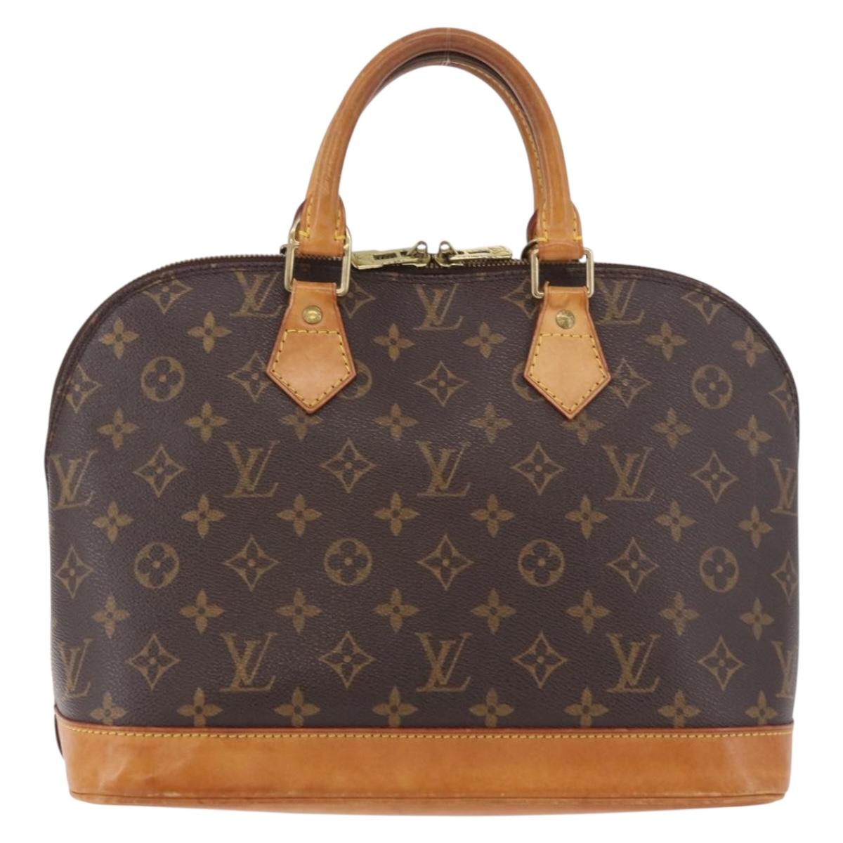 LOUIS VUITTON Monogram Alma Hand Bag M51130 LV Auth 187758A