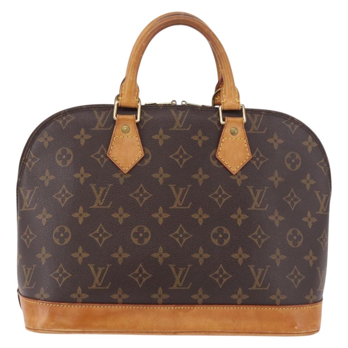 LOUIS VUITTON Monogram Alma Hand Bag M51130 LV Auth 187758A